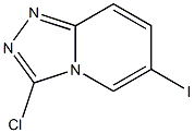 3-Chloro-6-iodo-[1,2,4]triazolo[4,3-a]pyridine Structure