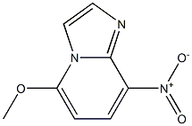 5-Methoxy-8-nitro-imidazo[1,2-a]pyridine Struktur
