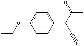 Acetoacetonitrile, 2-(p-ethoxyphenyl)- (6CI) Struktur