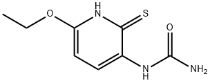 Urea, (6-ethoxy-2-mercapto-3-pyridyl)- (6CI) Struktur