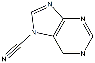 Purine-7-carbonitrile (6CI) Structure
