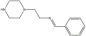 Piperazine, 1-(2-benzylideneaMinoethyl)- (6CI) Structure