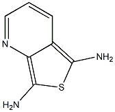 2,7-二氨基苯并噻唑, 100958-73-4, 结构式