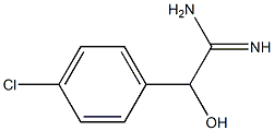 Mandelamidine,  p-chloro-  (6CI) Structure