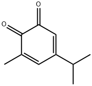 m-Mentha-1,3-diene-5,6-dione (6CI) 化学構造式