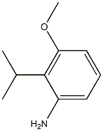 m-Anisidine, 2-isopropyl- (6CI) Struktur