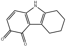 Carbazole-3,4-dione, 5,6,7,8-tetrahydro- (6CI) Structure