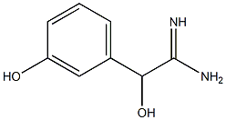 Mandelamidine,  m-hydroxy-  (6CI) Structure