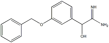 Mandelamidine,  m-(benzyloxy)-  (6CI) Struktur