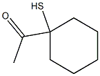 Ketone, 1-mercaptocyclohexyl methyl (6CI) Structure