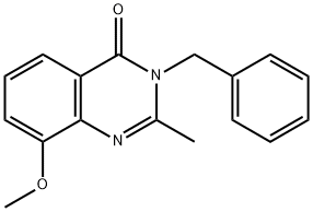 4(3H)-Quinazolinone,  3-benzyl-8-methoxy-2-methyl-  (6CI),108668-03-7,结构式