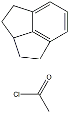 1H-Cyclopent[cd]indene-1-acetyl chloride, 2,2a,3,4-tetrahydro- (6CI) Struktur