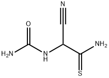 Urea,  [cyano(thiocarbamoyl)methyl]-  (6CI) Struktur
