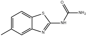 Urea, (5-methyl-2-benzothiazolyl)- (6CI) Structure