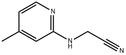 Glycinonitrile, N-(4-methyl-2-pyridyl)- (6CI) Struktur