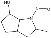 Cyclopenta[b]pyrrol-6-ol, octahydro-2-methyl-1-nitroso- (6CI) Structure