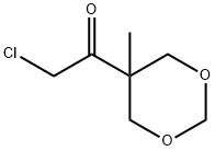 Ketone, chloromethyl 5-methyl-m-dioxan-5-yl (6CI) Structure
