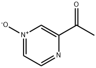 Ketone, methyl pyrazinyl, 4-oxide (6CI) Structure