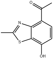 Ketone, 7-hydroxy-2-methyl-4-benzothiazolyl methyl (8CI)|