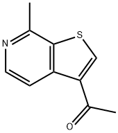Ketone, methyl 7-methylthieno[2,3-c]pyridin-3-yl (8CI) Structure