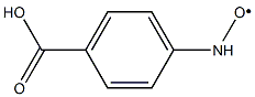 Nitroxide,  4-carboxyphenyl  (9CI) Structure