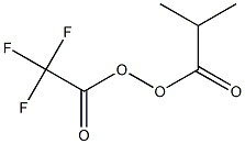 Peroxide, 2-methyl-1-oxopropyl trifluoroacetyl (9CI) Struktur