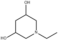 3,5-Piperidinediol, 1-ethyl- (5CI) Structure
