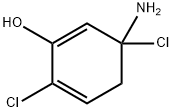 Phenol,  3-amino-3,6-dichloro-  (6CI) 结构式