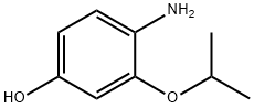 Phenol, 4-amino-3-isopropoxy- (5CI) 结构式
