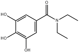 Gallamide, N, N-diethyl- (4CI) Struktur