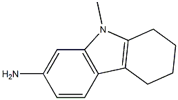 Carbazole, 7-amino-1,2,3,4-tetrahydro-9-methyl- (5CI) Struktur