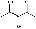 3-Penten-2-one, 4-hydroxy-3-mercapto- (5CI) Structure