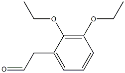 Acetaldehyde, (2,3-diethoxyphenyl)- (5CI) Struktur
