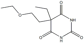 Barbituric acid, 5-(2-ethoxyethyl)-5-ethyl- (4CI) Structure