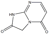 Imidazo[1,2-a]pyrimidine-2,5(1H,3H)-dione (6CI) 化学構造式