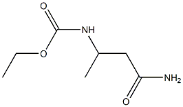 Carbamic  acid,  (2-carbamoyl-1-methylethyl)-,  ethyl  ester  (5CI) 结构式
