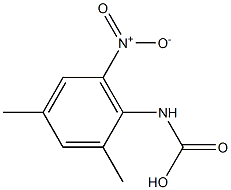 Carbanilic acid, 2,4-dimethyl-6-nitro (4CI) Structure