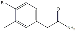 Acetamide, 2-[4-bromo-m-tolyl]- (5CI) Struktur