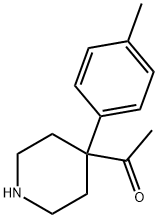 Ketone, methyl 4-p-tolyl-4-piperidyl (8CI) Structure