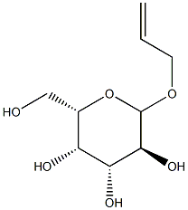 L-Galactopyranoside, 2-propenyl (9CI) Struktur