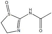 Thiazoline,  2-acetamido-,  1-oxide  (4CI) Struktur