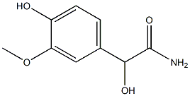 Mandelamide,  4-hydroxy-3-methoxy-  (4CI)|