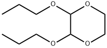 p-Dioxane,  2,3-dipropoxy-  (5CI) Struktur
