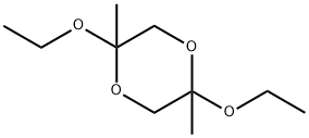 p-Dioxane,  2,5-diethoxy-2,5-dimethyl-  (5CI) Struktur