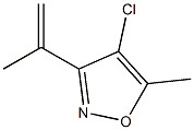 Isoxazole,  4-chloro-3-isopropenyl-5-methyl-  (5CI) Structure