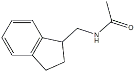 Acetamide,  N-(1-indanylmethyl)-  (4CI) Structure