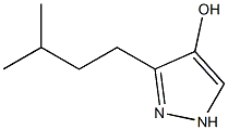 4-Pyrazolol,  3-isoamyl-  (3CI) Structure