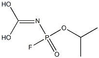 Imidocarbonic  acid,  (fluoroisopropoxyphosphinyl)-  (6CI) Struktur