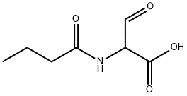 Malonaldehydic  acid,  butyramido-  (6CI) 结构式