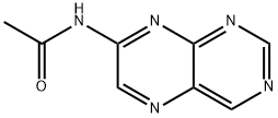 Pteridine,  7-acetamido-  (5CI) Struktur